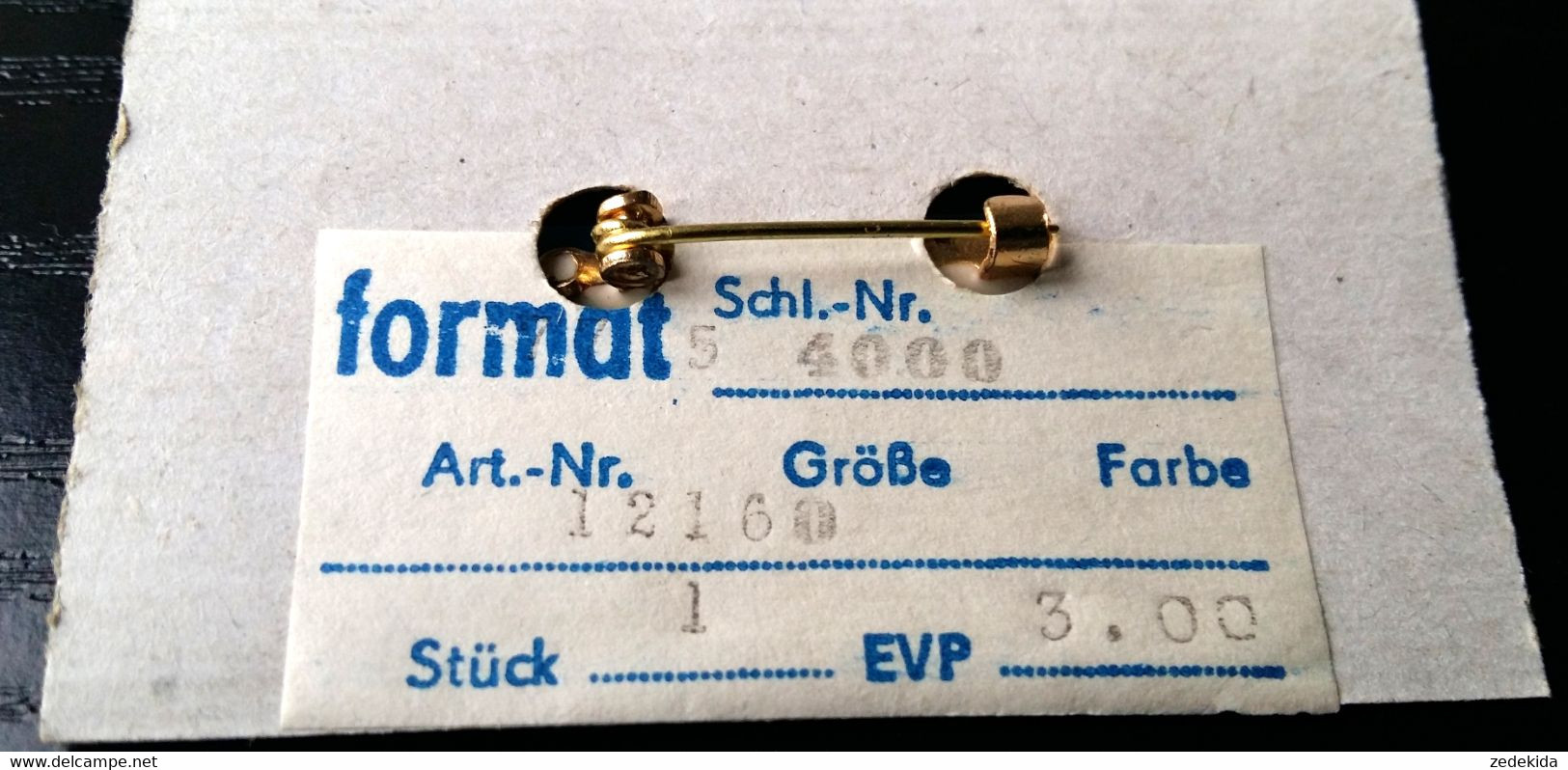 4526 - Orig. DDR Modeschmuck Spange Brosche - Format - Größere Mengen Erfragen - Other & Unclassified