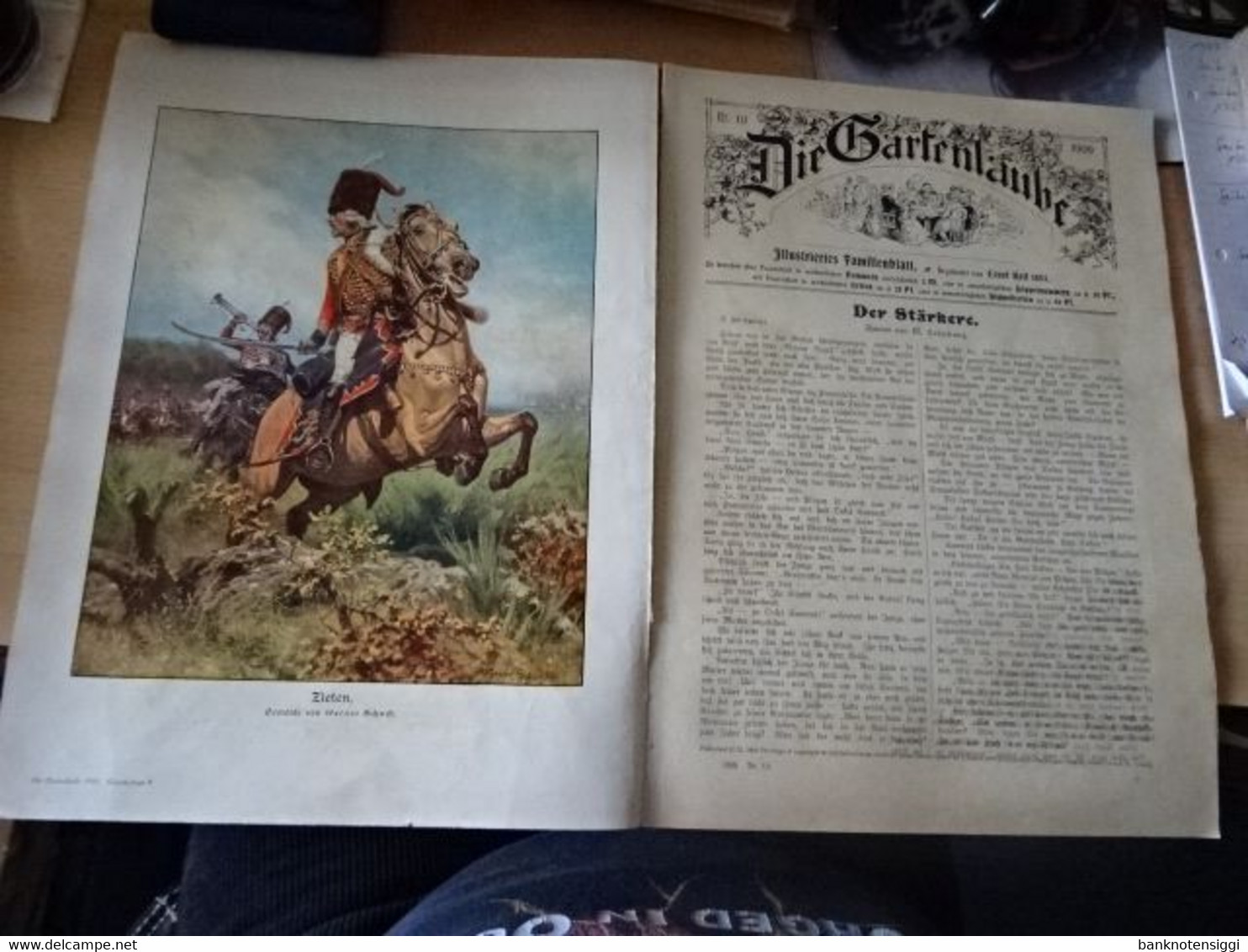 Alte Originale Zeitschrift "Die Gartenlaube Von 1909 - Moda