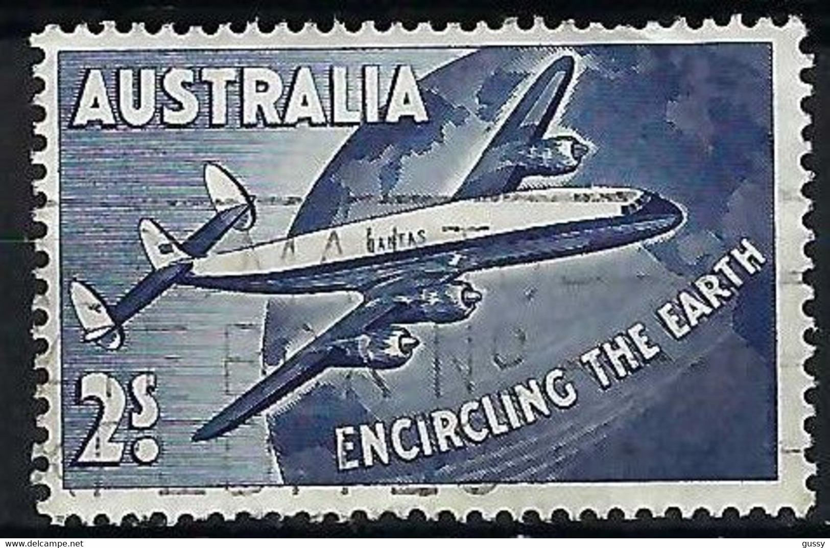 AUSTRALIE Poste Aérienne 1958: Le Y&T 10  Obl. - Used Stamps