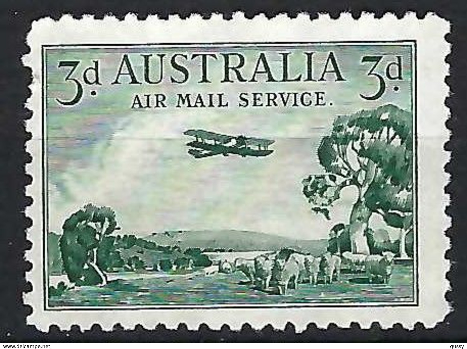 AUSTRALIE Poste Aérienne 1929: Le Y&T 2 Neuf(*) - Mint Stamps