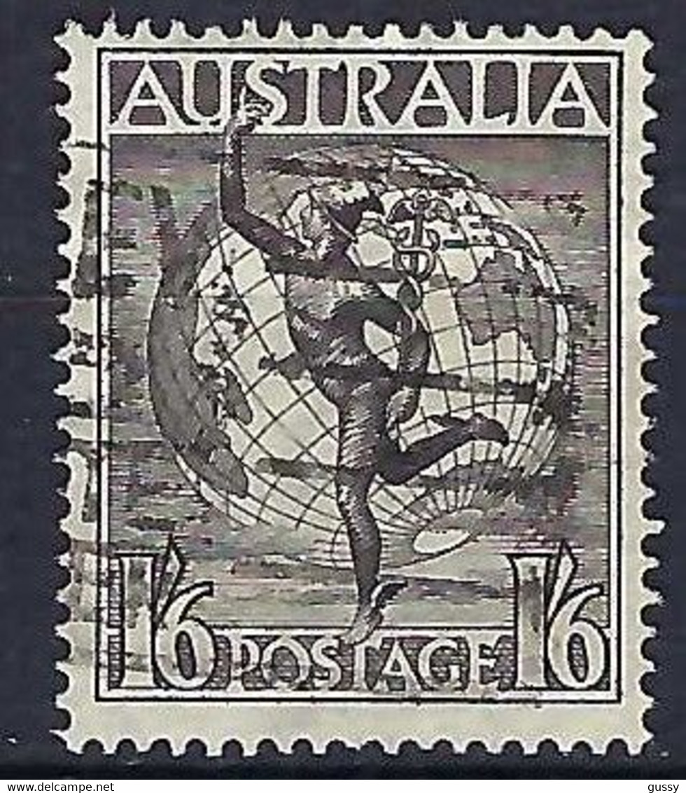 AUSTRALIE Poste Aérienne 1949: Le Y&T 7 Obl. - Used Stamps