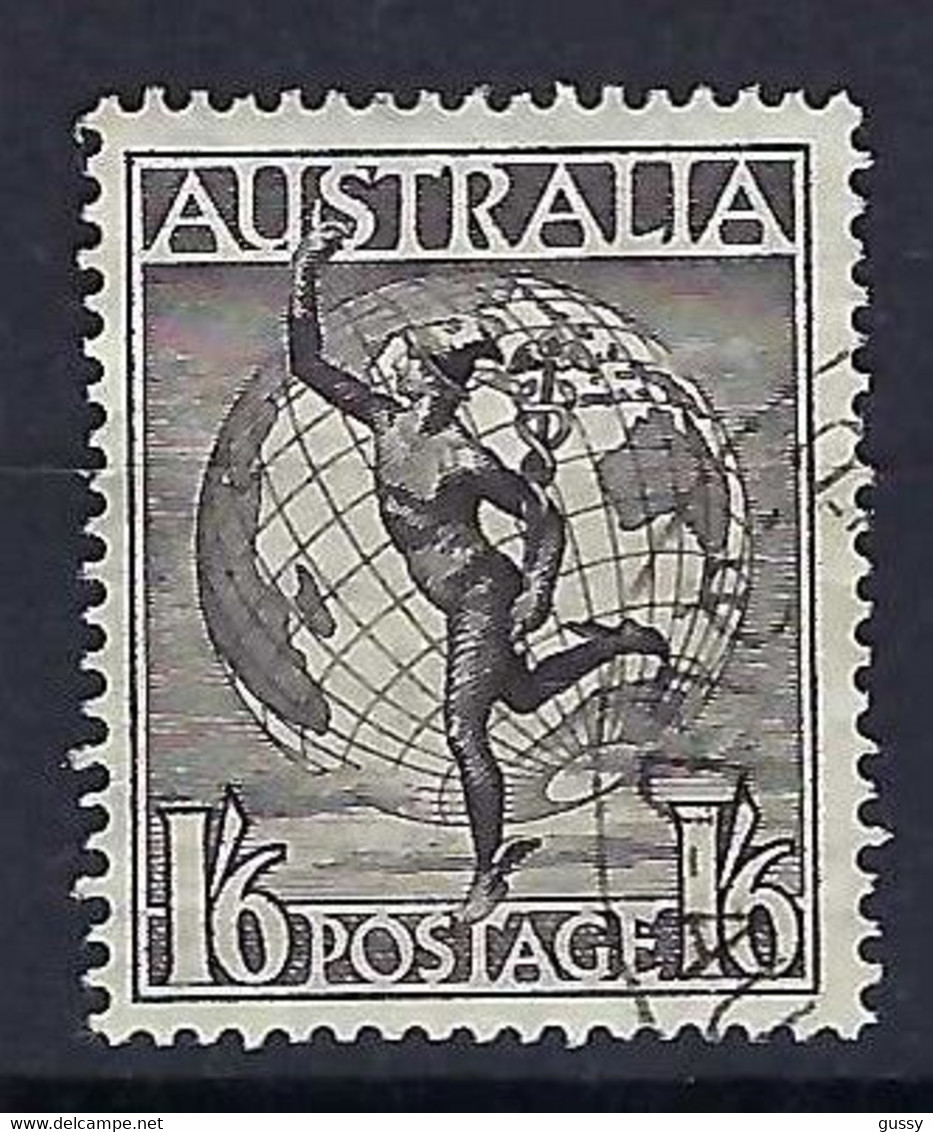 AUSTRALIE Poste Aérienne 1949: Le Y&T 7 Obl. - Oblitérés