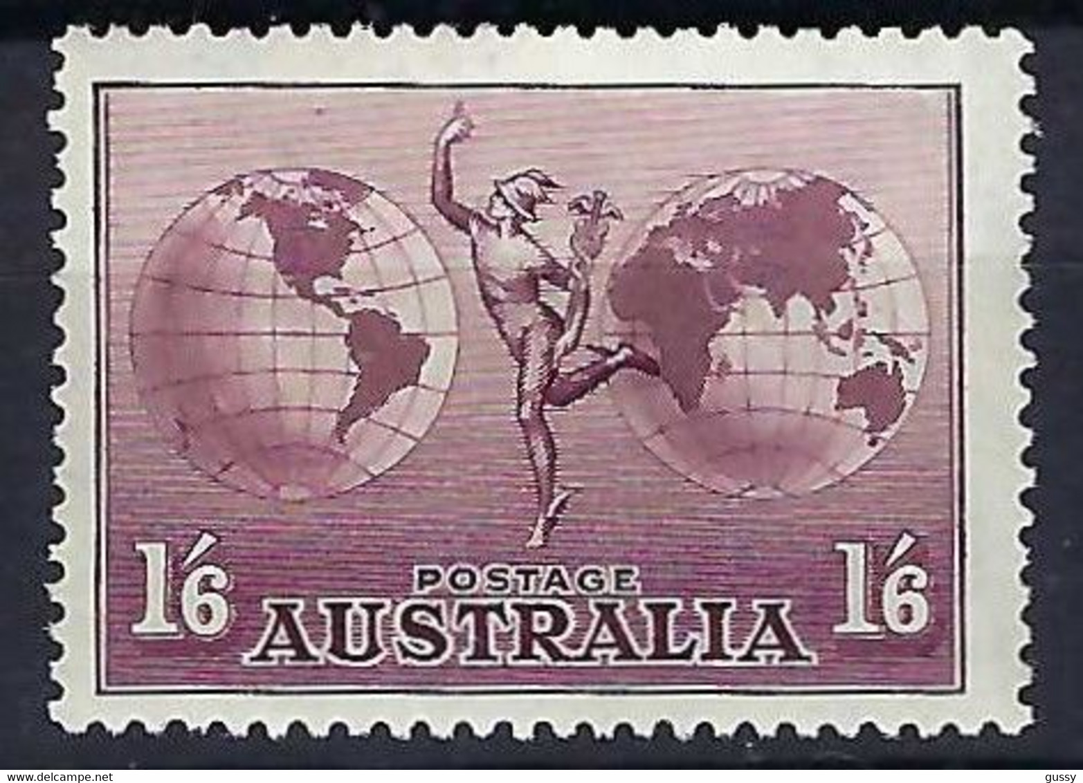 AUSTRALIE Poste Aérienne 1934: Le Y&T 5 Neuf** - Mint Stamps