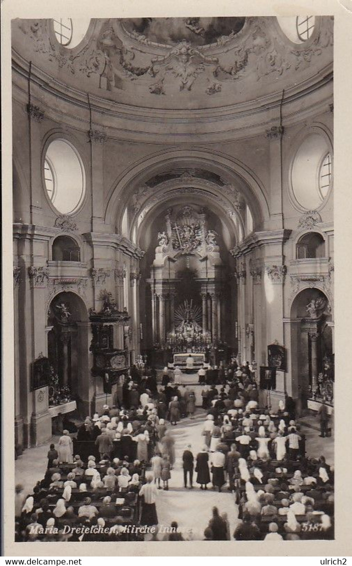 AK Maria Dreieichen - Kirche Inneres - Messe - 1937 (54524) - Horn