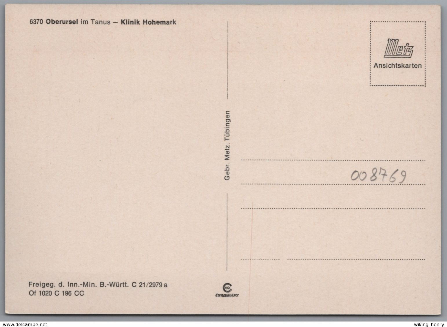 Oberursel - Klinik Hohemark 1   Luftbild - Oberursel