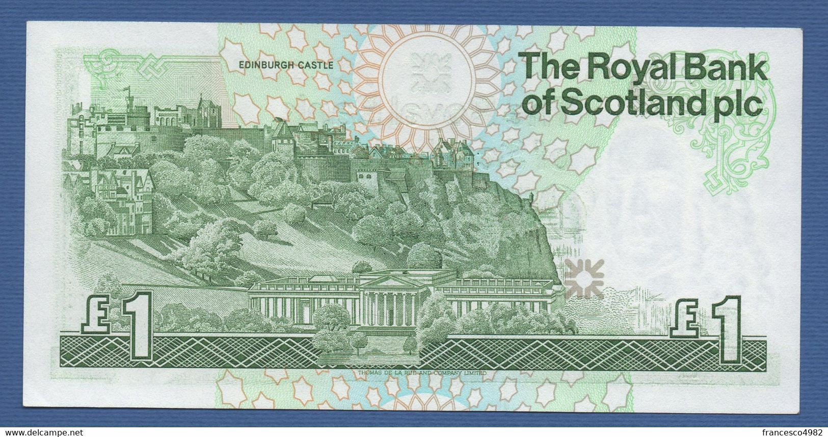 SCOTLAND - P.346 – 1 POUND 1987 - AUNC - Prefix A/26 - 1 Pound