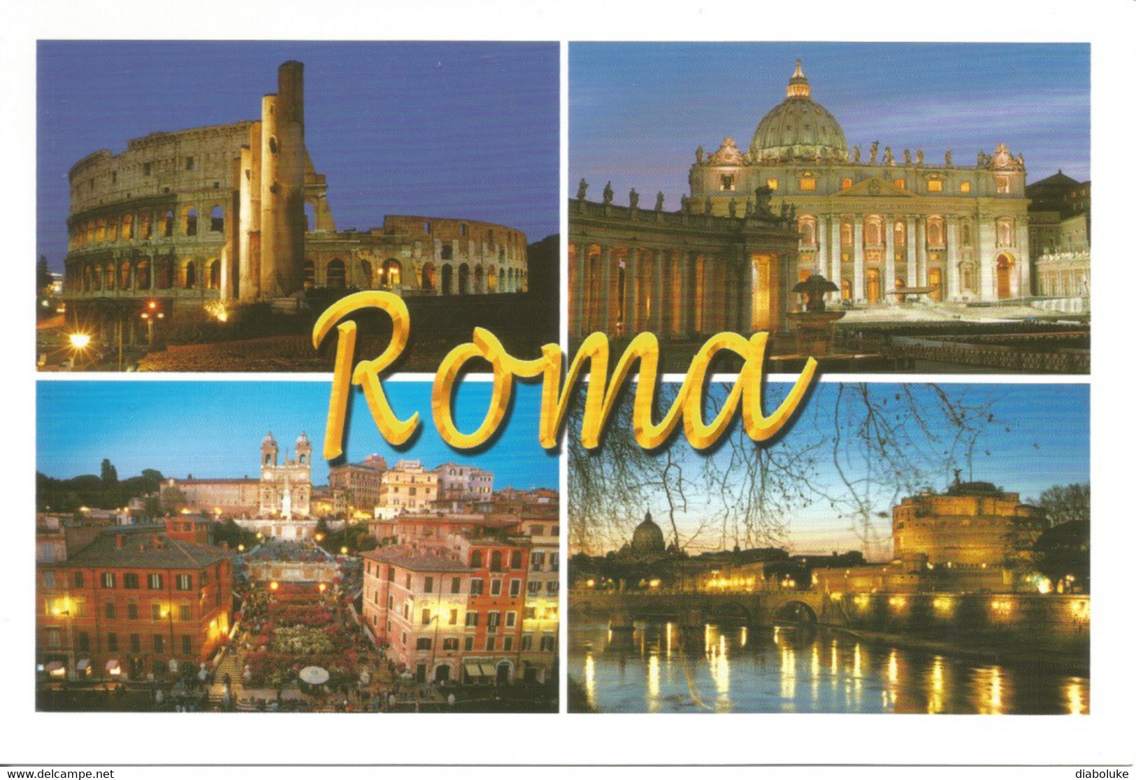 (LOTTO) ROMA, 68 CARTOLINE PANORAMICHE NUOVE, 69 NEW POSTCARDS