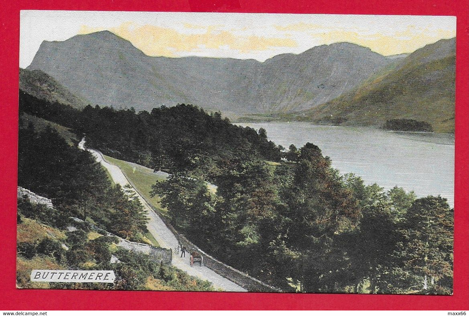 CARTOLINA NV REGNO UNITO - BUTTERMERE Lake - 9 X 14 - Buttermere