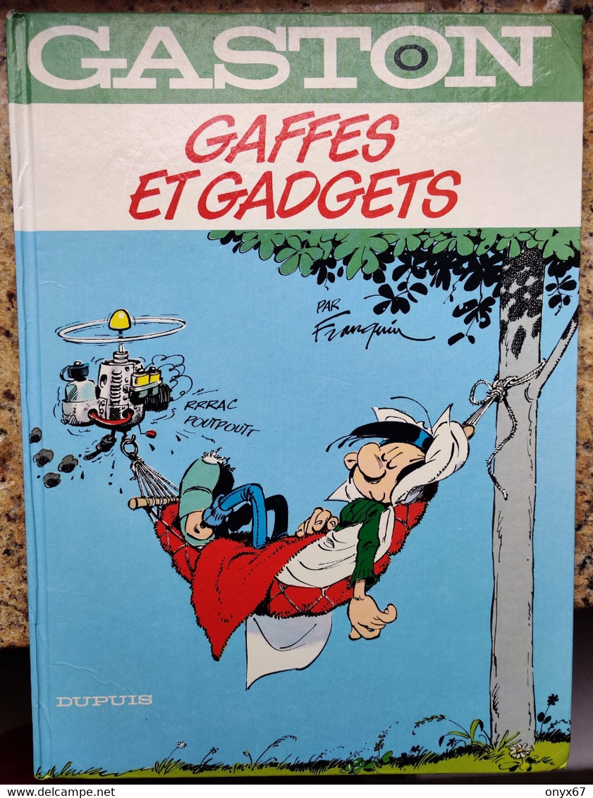 ALBUM BD GASTON N° 0 - GAFFES ET GADGETS - EDITION DUPUIS – JUIN 1991 - Franquin