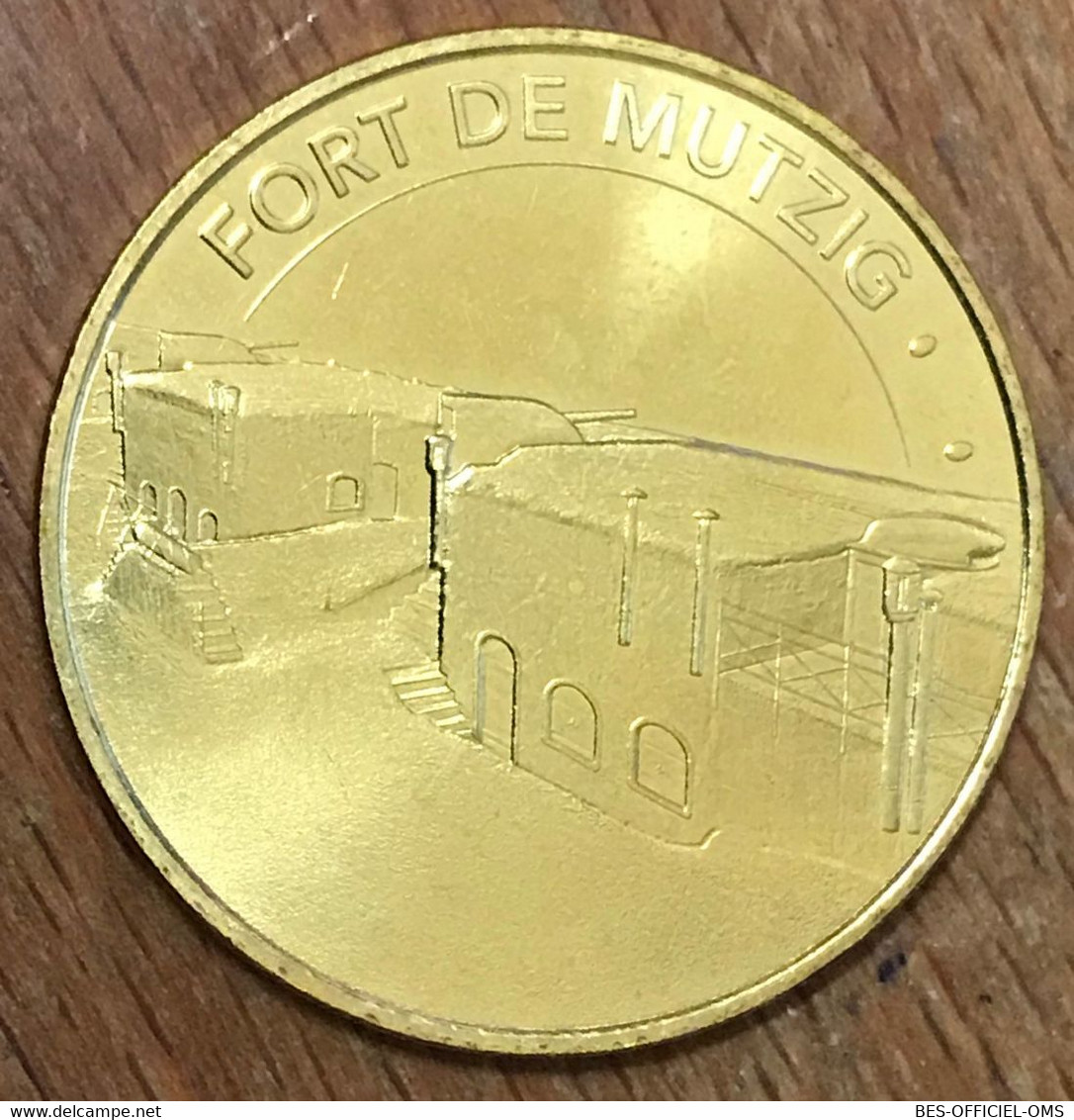 67 DINSHEIM SUR BRUCHE FORT DE MUTZIG MDP 2018 MÉDAILLE SOUVENIR MONNAIE DE PARIS JETON TOURISTIQUE MEDALS COINS TOKENS - 2018