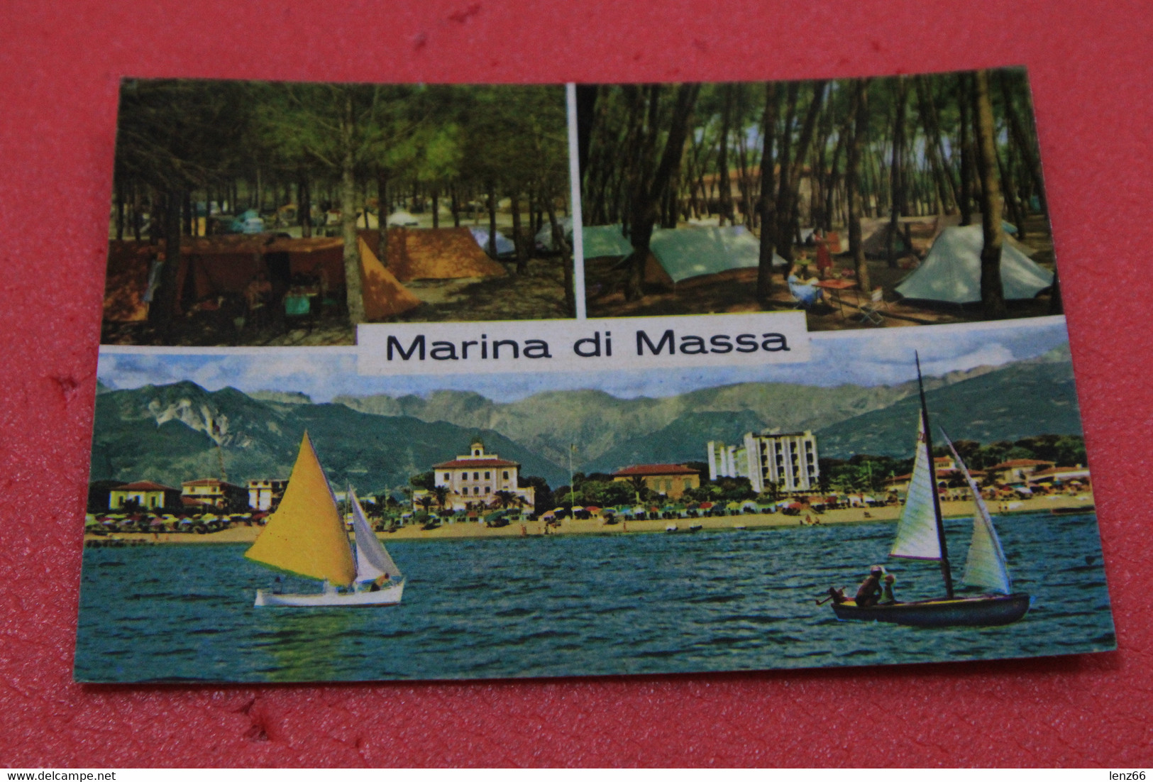 Massa Marina Vedutine Del Camping 1964 - Massa