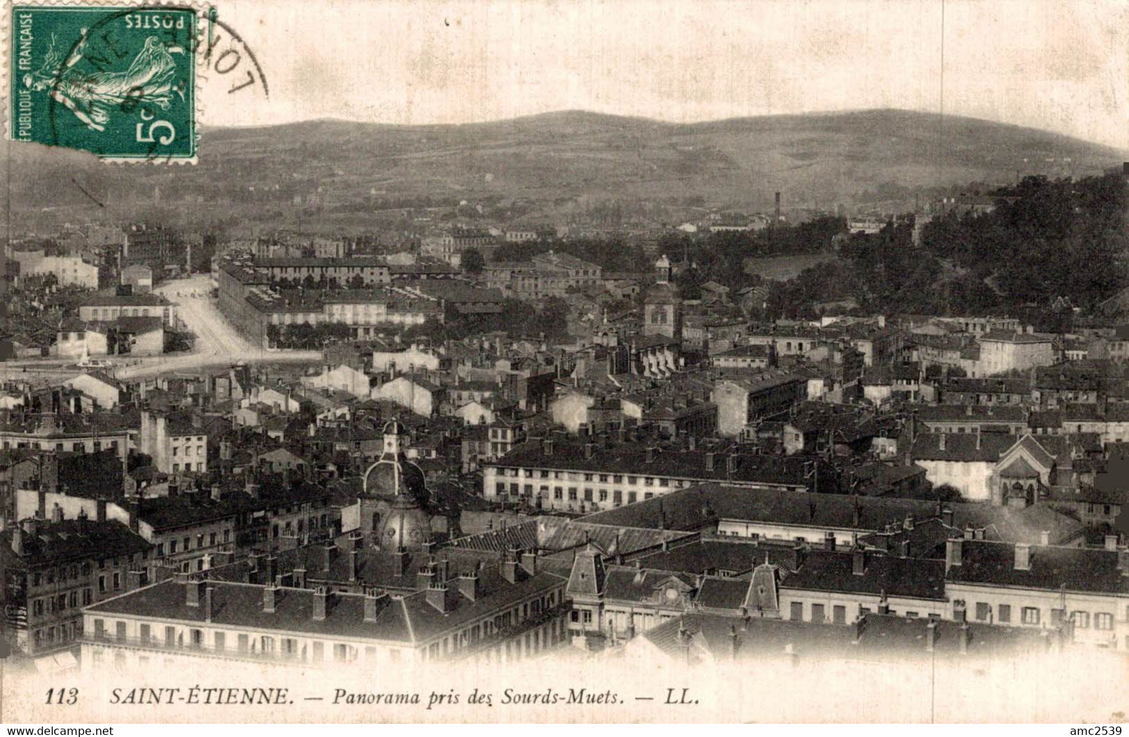 42 SAINT-ETIENNE   Panorama Pris Des Sourds-Muets - Saint Etienne