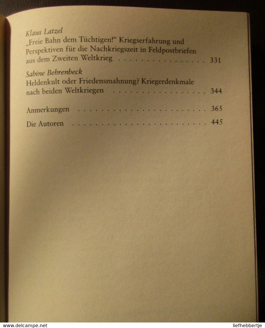 Lernen Aus Dem Krieg? Deutsche Nachkriegszeiten 1918/1945 - G. Niedhart Und D. Reisenberger - 1992 - 5. Wereldoorlogen