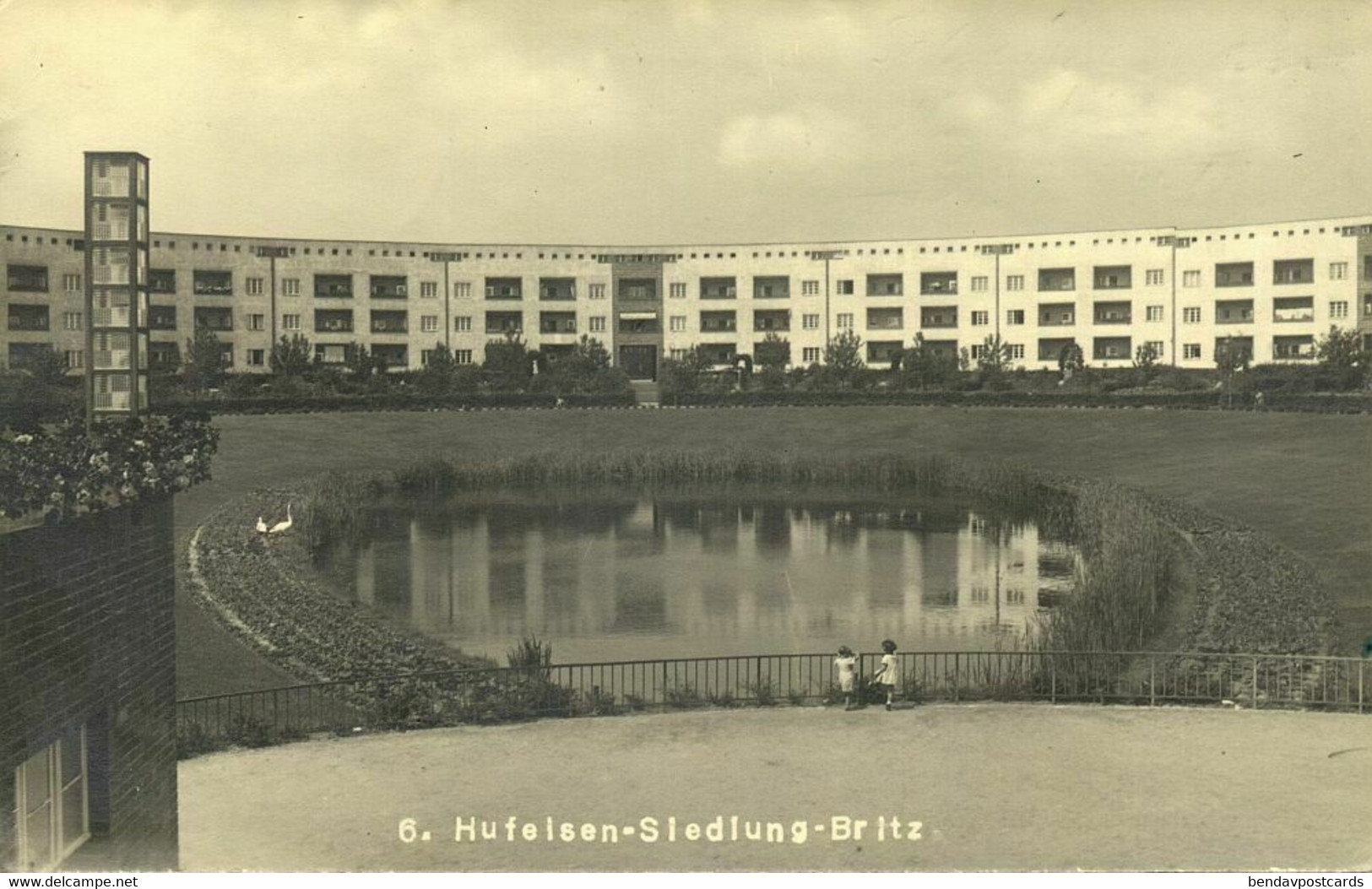 BERLIN BRITZ, Hufeisen-Siedlung, Architect Bruno Taut (1925-33) AK - Neukoelln