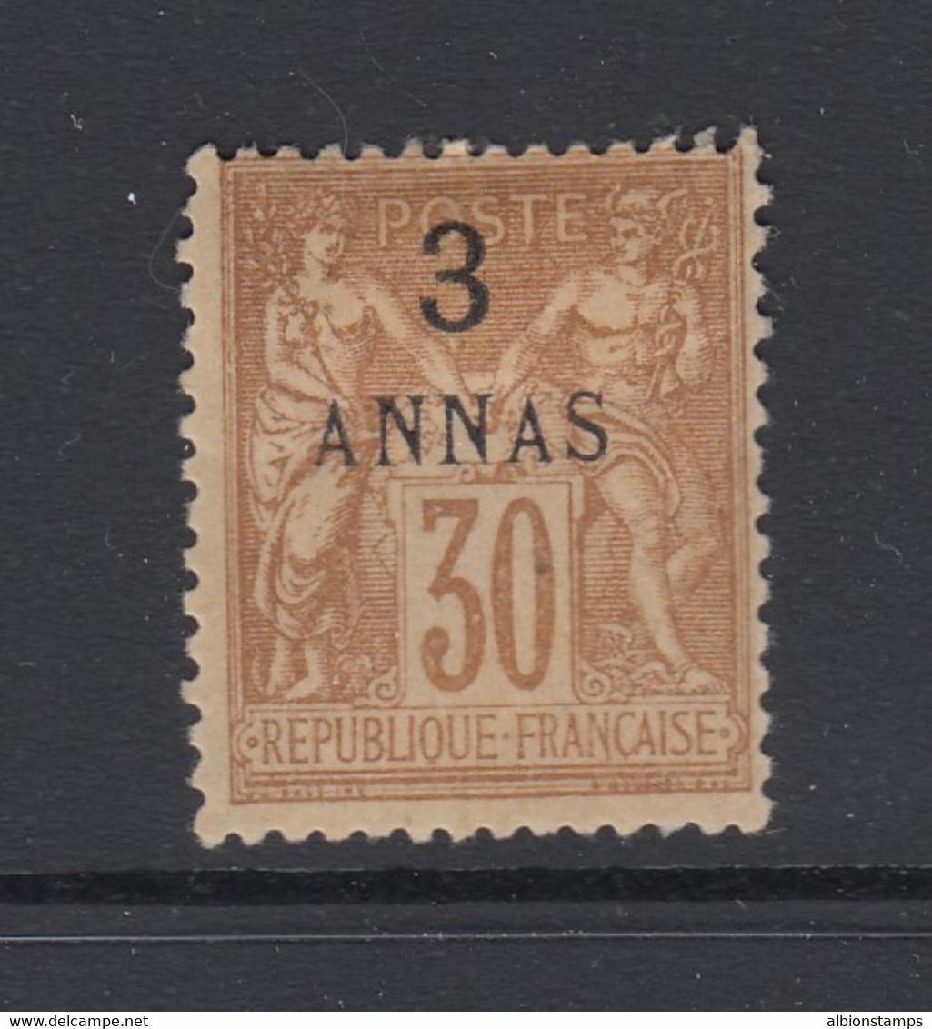 Zanzibar (French Offices), Scott 6 (Yvert 6), MHR - Unused Stamps