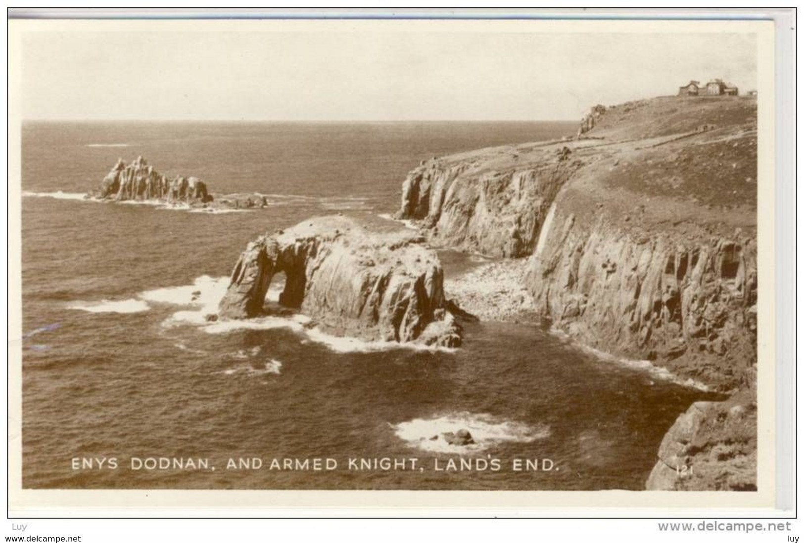 LAND's END - Enys Dodnan, And Armed Knight - Land's End