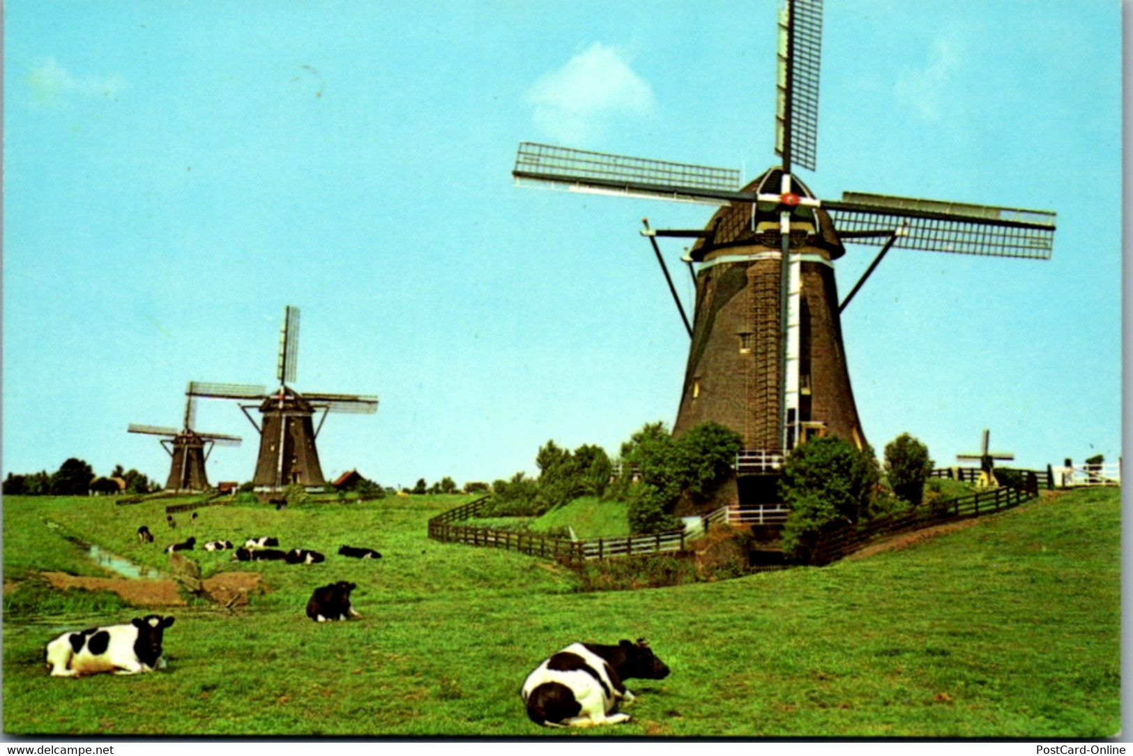 6909 - Niederlande - Leidschendam , Buurtschap Wilsveen , Hamlet Of Wilsveen , Windmühle - Nicht Gelaufen - Leidschendam