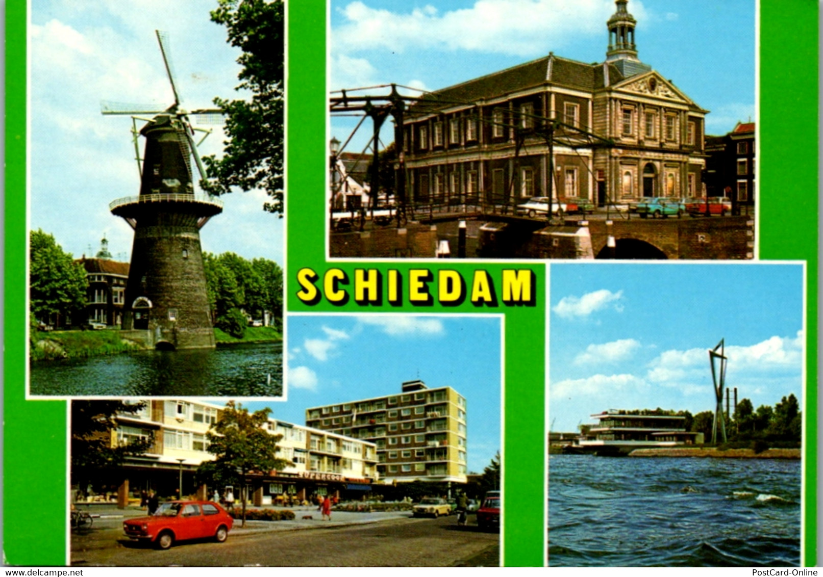 6910 - Niederlande - Schiedam , Mehrbildkarte - Nicht Gelaufen - Schiedam