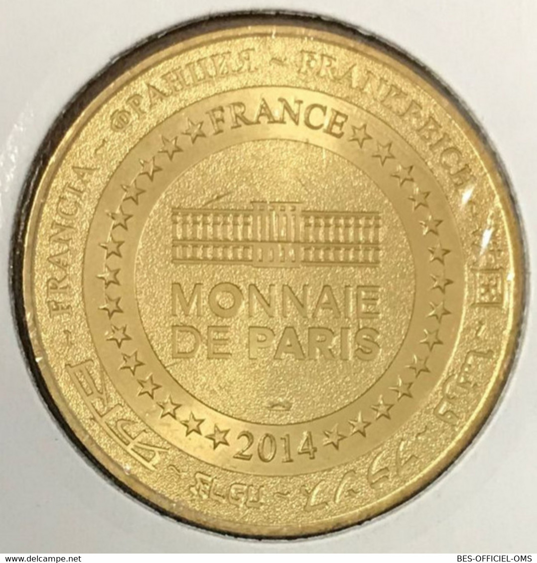 68 MULHOUSE BUGATTI 35B CITÉ DE L'AUTOMOBILE MDP 2014 MÉDAILLE MONNAIE DE PARIS JETON TOURISTIQUE MEDALS COINS TOKENS - 2014