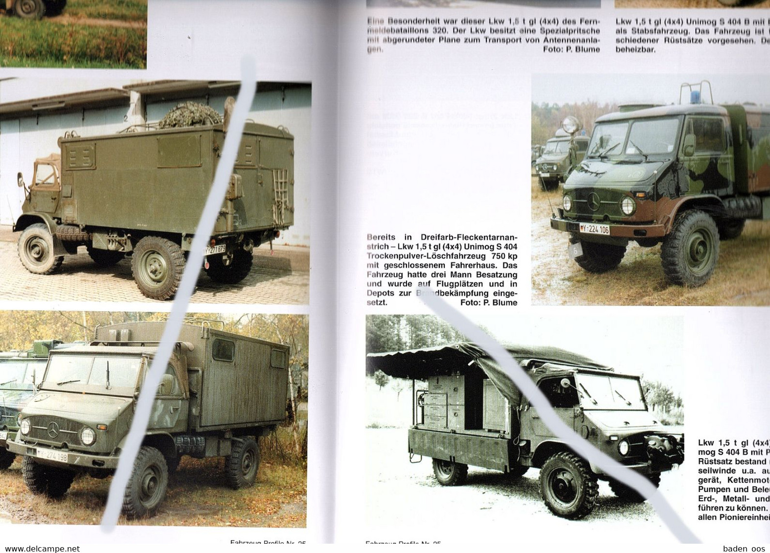 Fahrzeug Profile 25  Radfahrzeuge Des Heeres Der Bundeswehr 1956-1976 - Allemand