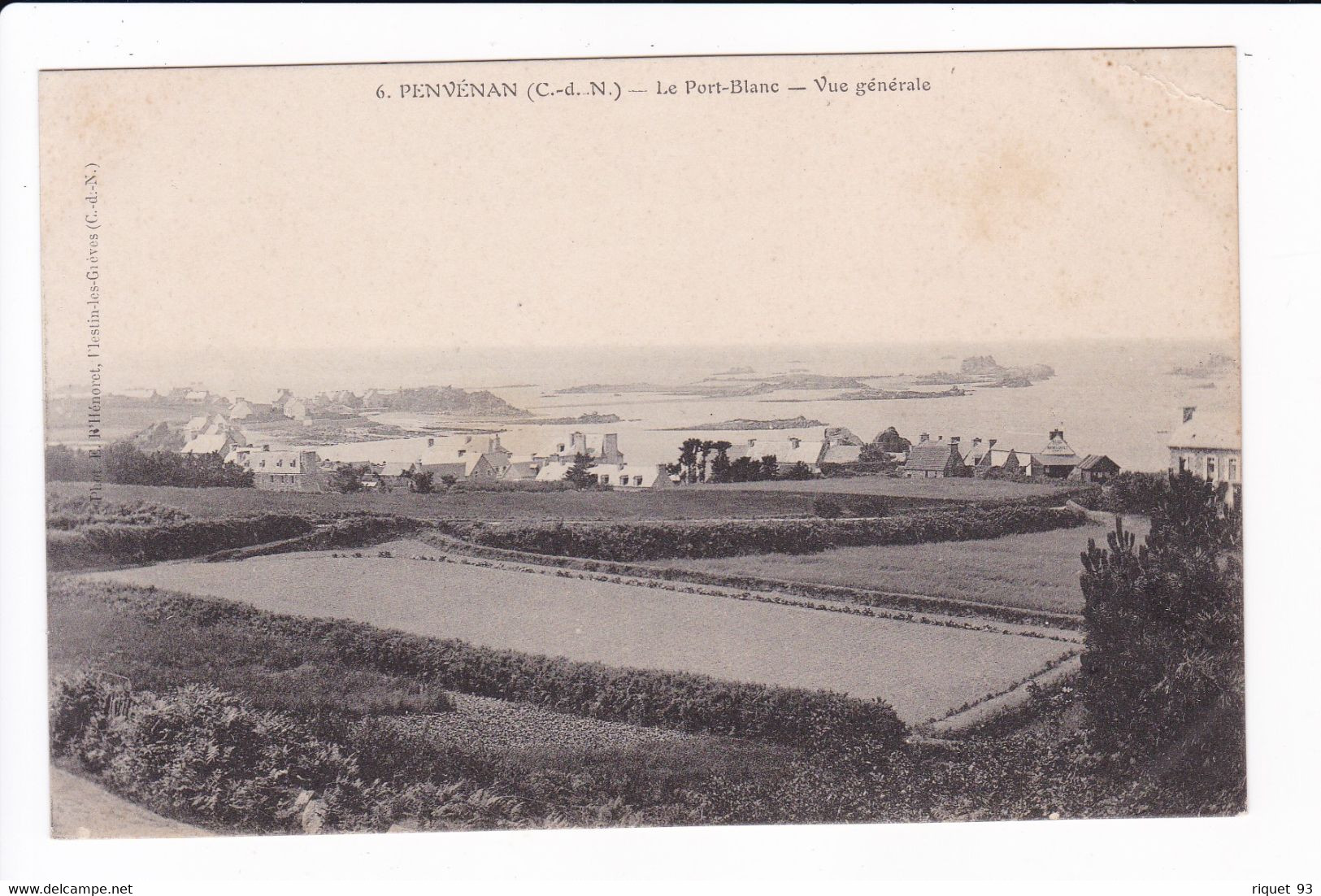 6 - PENVENAN - Le Port-Blanc - Vue Générale - Penvénan