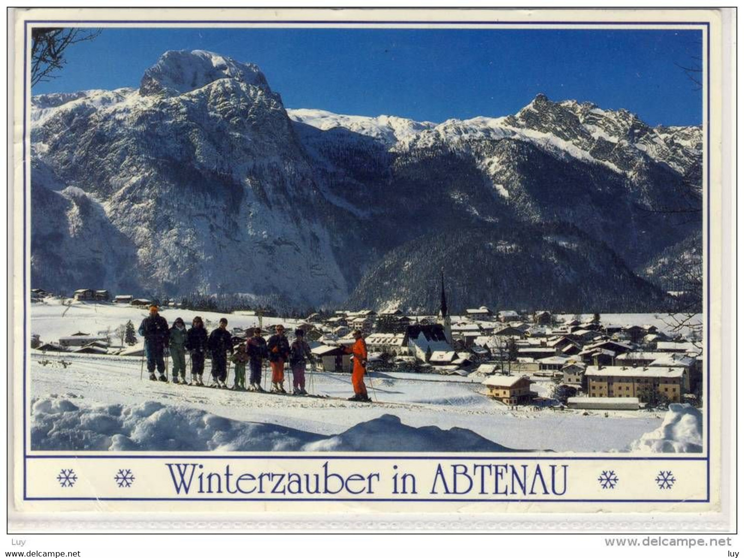 ABTENAU - Winterzauber, M. Tennengebirge Und Skigebiet Karalm - Abtenau