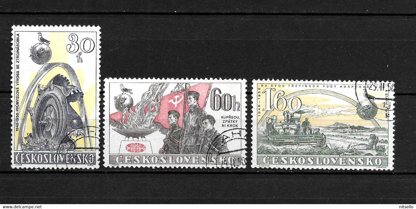 LOTE 2187 /// CHECOSLOVAQUIA // YVERT Nº: 949/951  ¡¡¡ OFERTA - LIQUIDATION - JE LIQUIDE !!! - Used Stamps