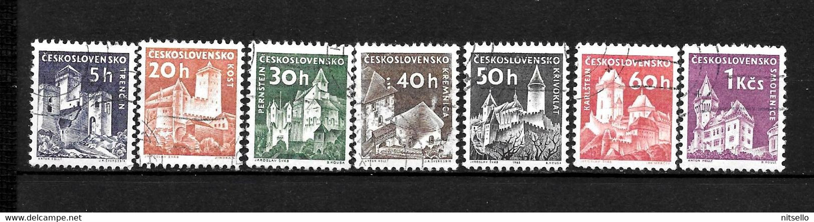 LOTE 2187 /// CHECOSLOVAQUIA // YVERT Nº: SELLOS DE LA SERIE 1068/1075  ¡¡¡ OFERTA - LIQUIDATION - JE LIQUIDE !!! - Used Stamps