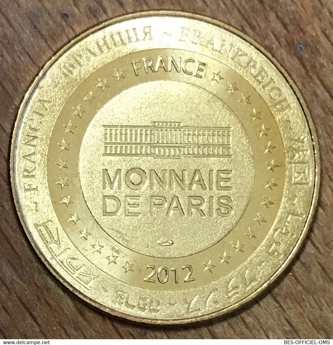 68 HUNAWIHR LA LOUTRE 20 ANS MDP 2012 MÉDAILLE SOUVENIR MONNAIE DE PARIS JETON TOURISTIQUE MEDALS COINS TOKENS - 2012