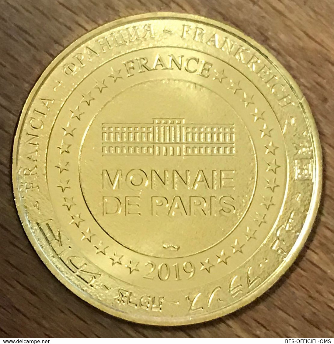 68 HUNAWIHR RÉINTRODUCTION RATON-LAVEUR MDP 2019 MÉDAILLE SOUVENIR MONNAIE DE PARIS JETON TOURISTIQUE MEDALS COIN TOKENS - 2019