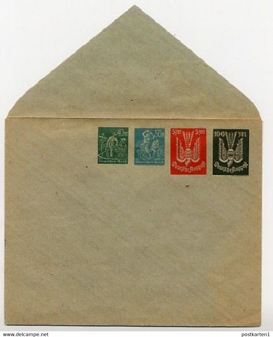 DR PU96/A1-02 Privat-Umschlag 1923  Kat. 20,00 € - Omslagen