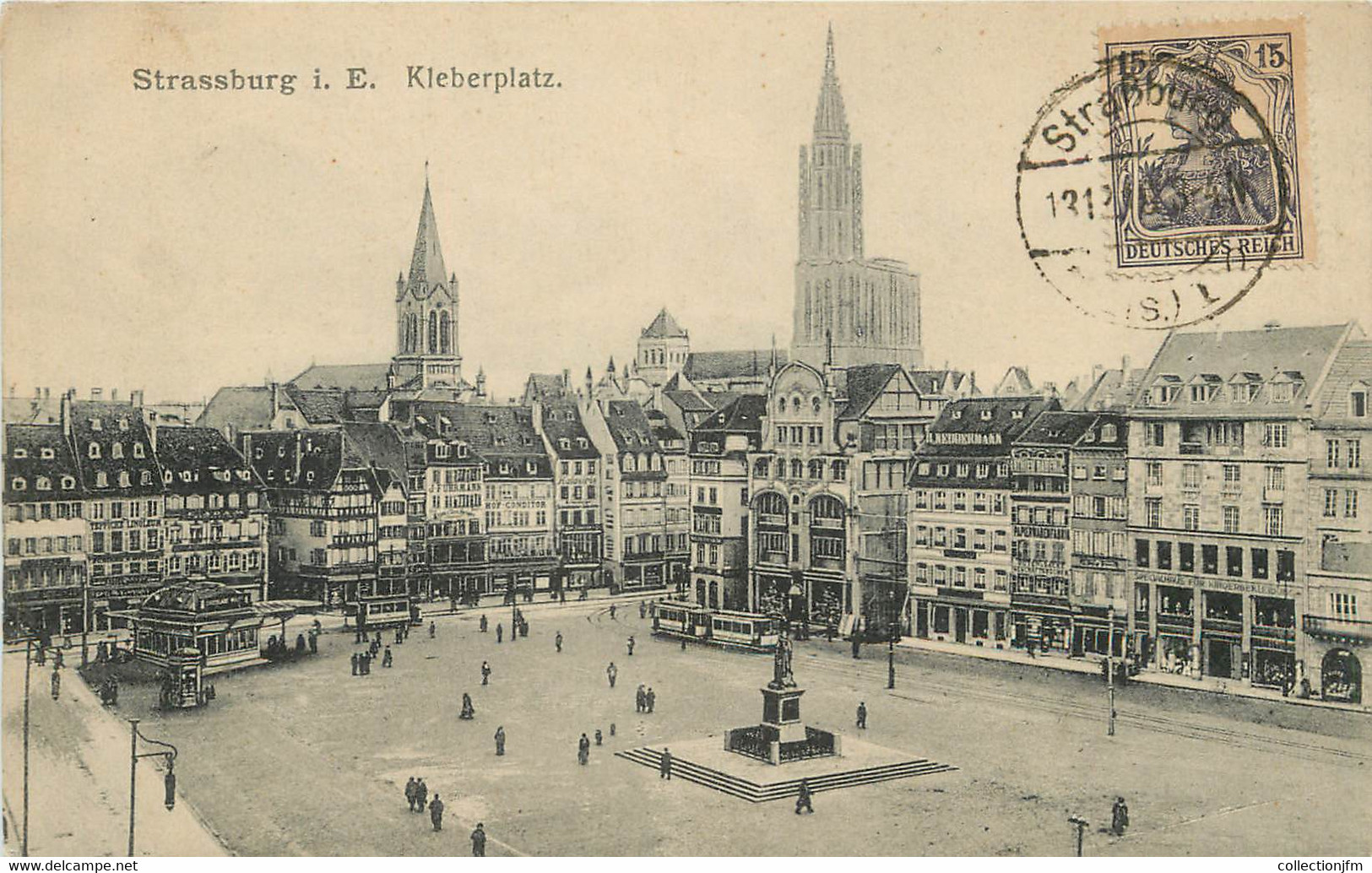 / CPA FRANCE 67 "Strasbourg, Kleberplatz" - Strasbourg