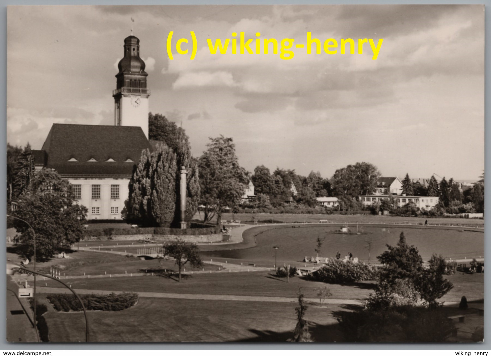 Oberursel - S/w Bei Der Evangelischen Kirche - Oberursel