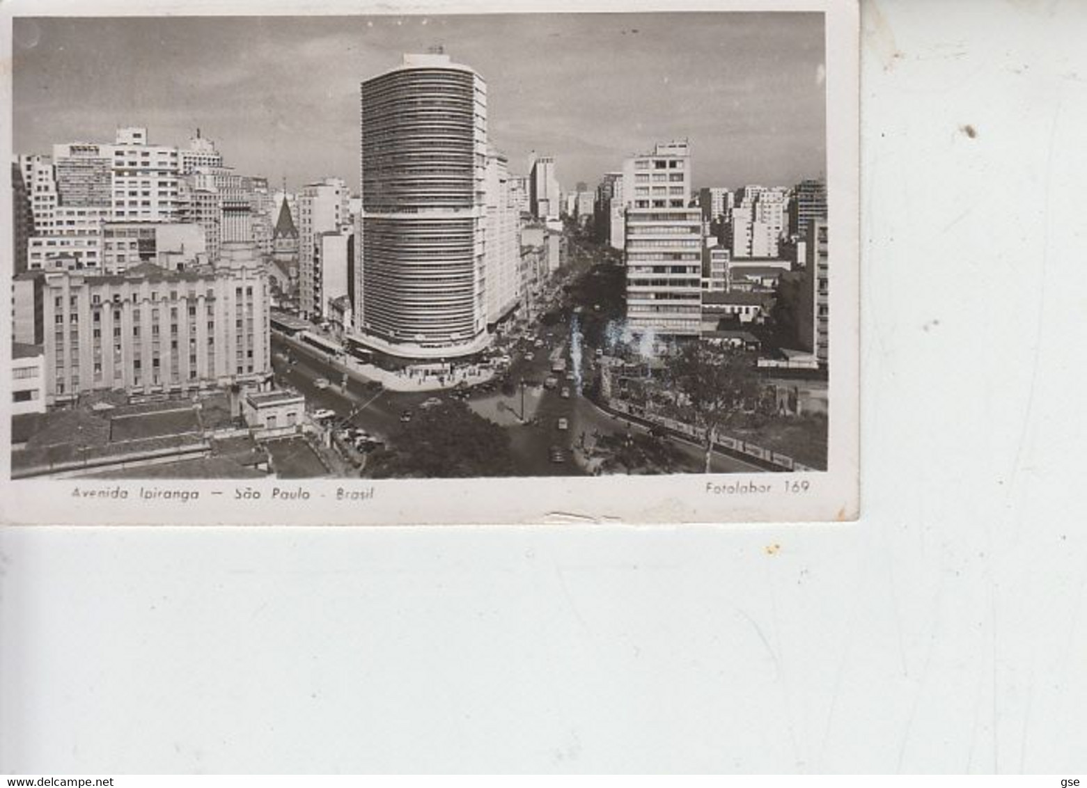 BRASILE 1956 - Avenida Ipiranga S.Paulo -.- - Cartas & Documentos