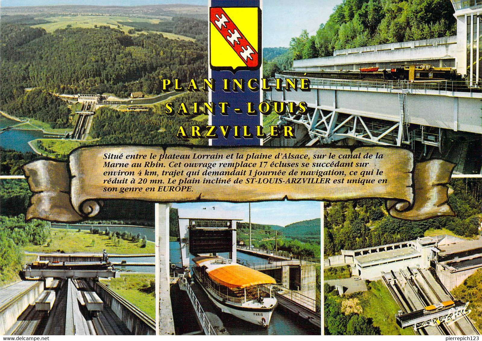 57 - Arzviller - Saint Louis - Plan Incliné Transversal - Multivues - Arzviller