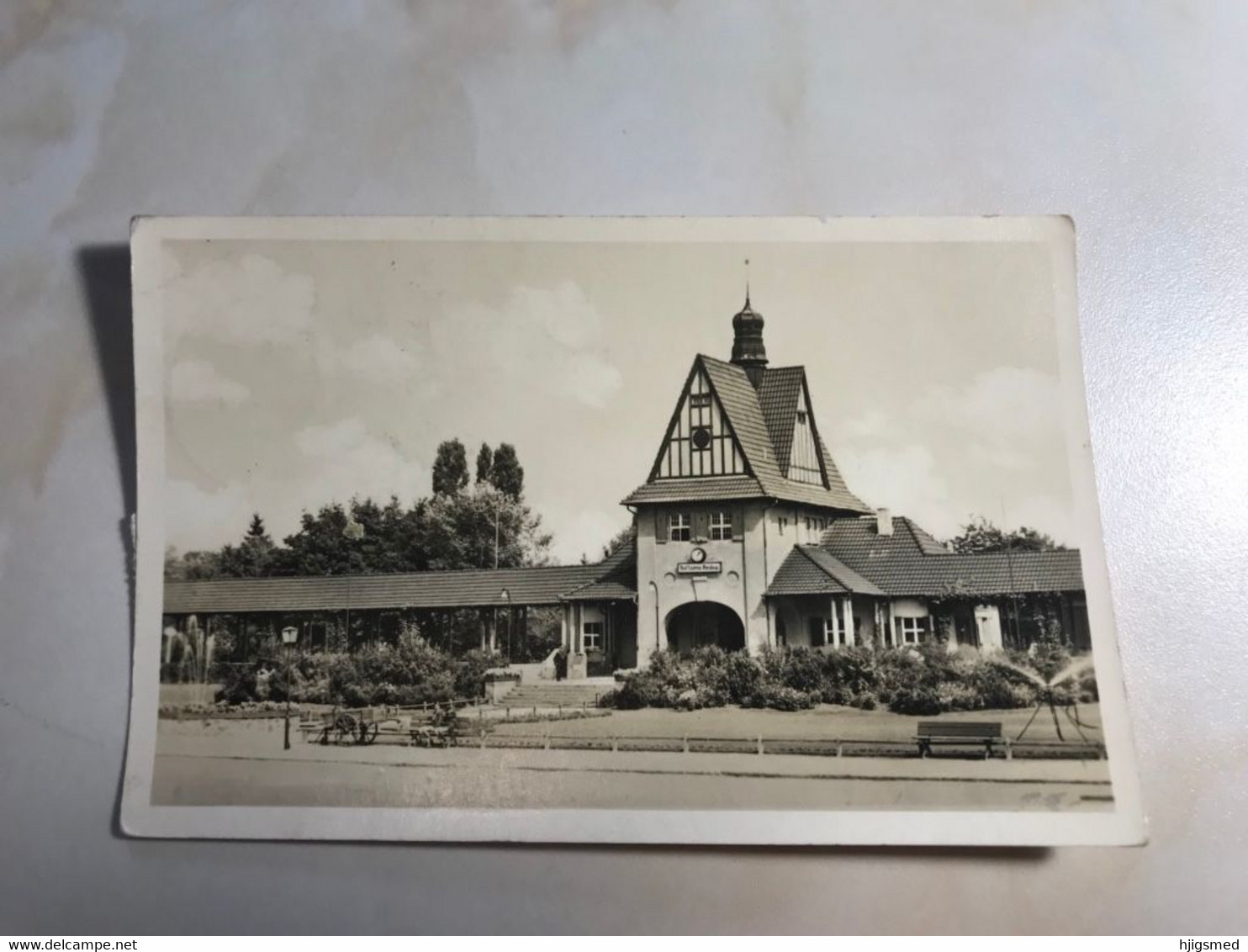 Germany Deutschland Bad Saarow Pieskow Bahnhof Bahn Hof Train Station Carriage DDR Soviet Era 12568 Post Card POSTCARD - Bad Saarow