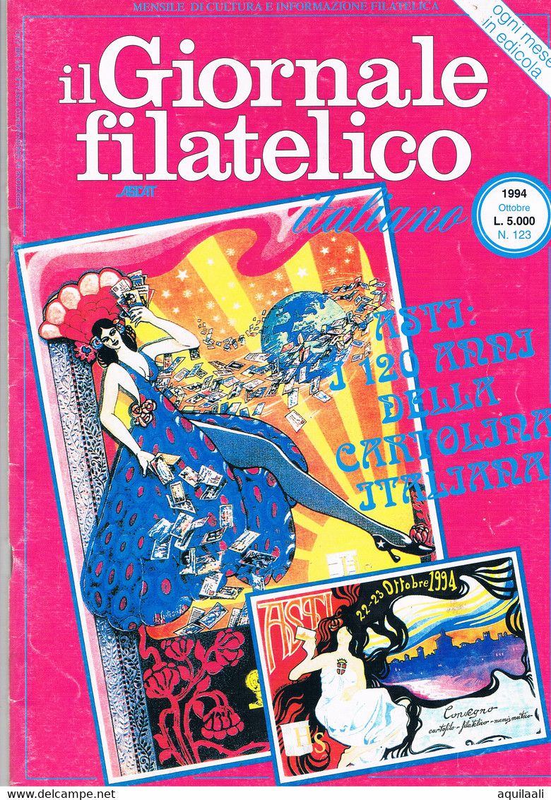 IL GIORNALE FILATELICO (ASCAT). EDIZIONE OTTOBRE 1994 - Italien (àpd. 1941)