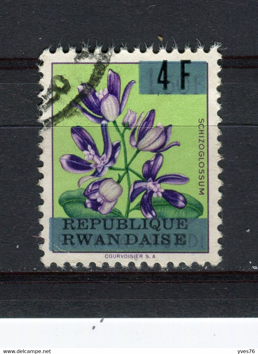 RWANDA - Y&T N° 19° - Fleur - Used Stamps