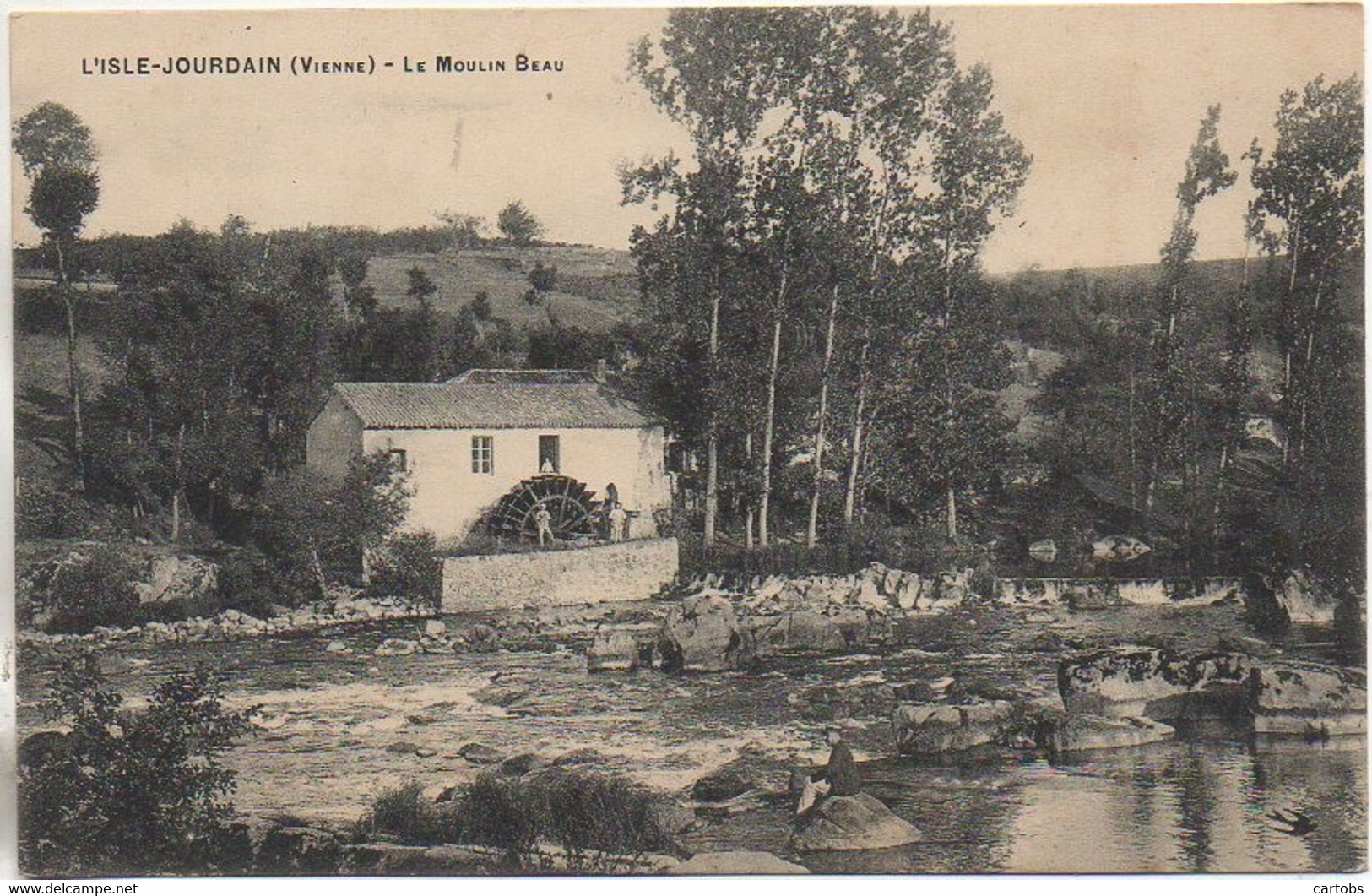 86 L'ISLE-JOURDAIN  Le Moulin Beau - L'Isle Jourdain