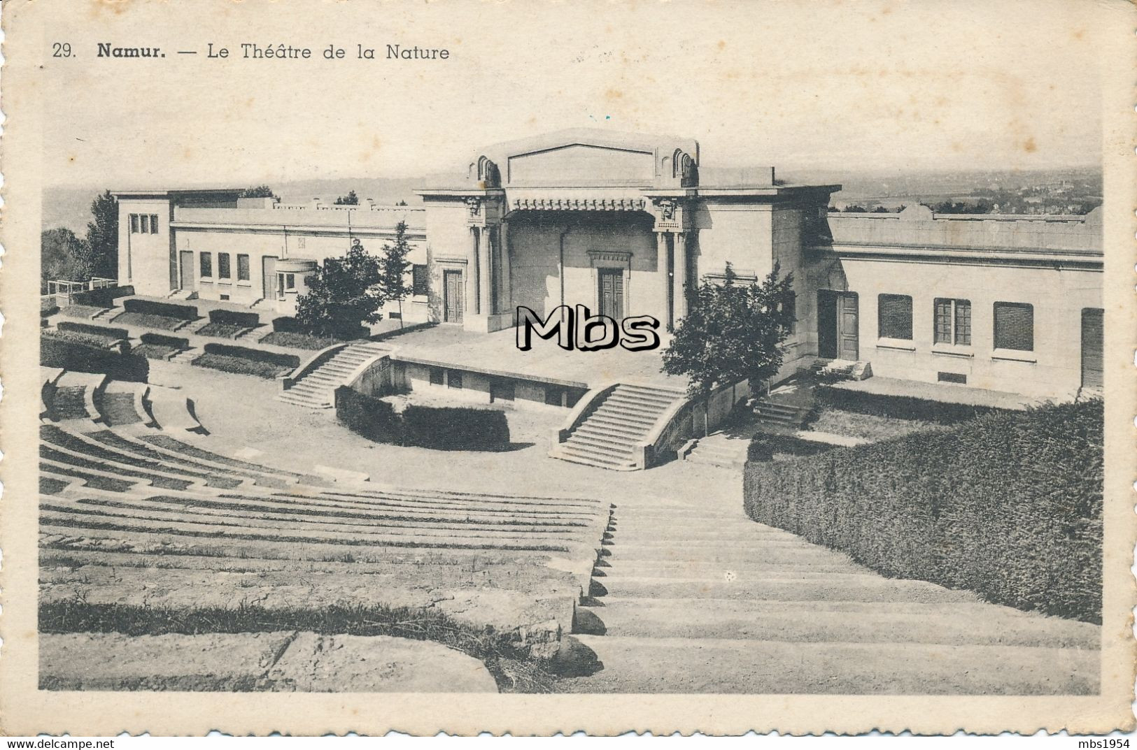 Namur - Le Théâtre De La Nature 1946 (cachet Flawinne Poste Militaire) - Namur