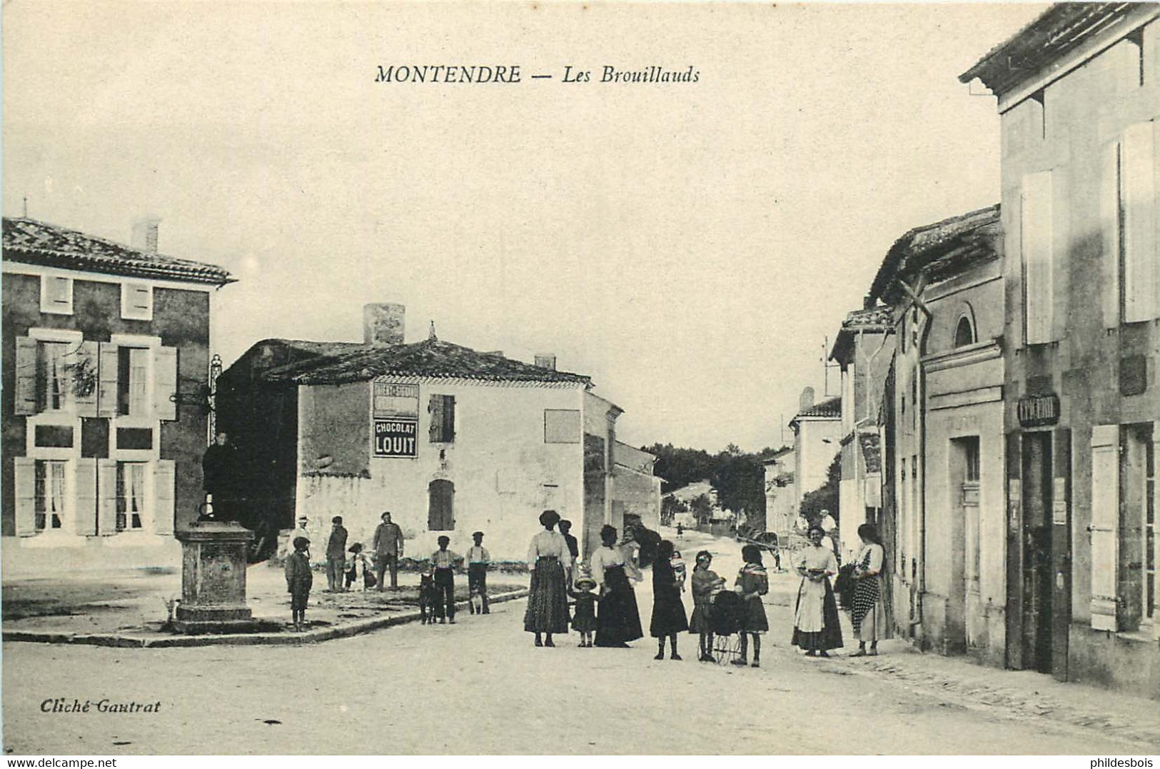 CHARENTE MARITIME  MONTENDRE   Les Brouillauds - Montendre