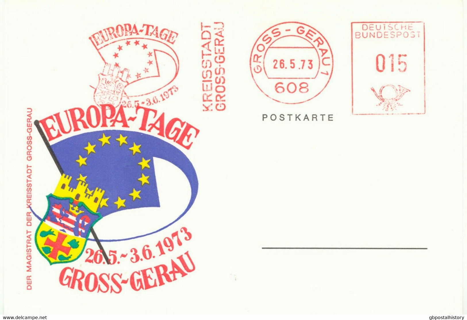 CEPT 1960/85, 5 Versch. Selt. Freistempel-Belege Zum Thema EUROPA (BRD, CH. NL) - Colecciones