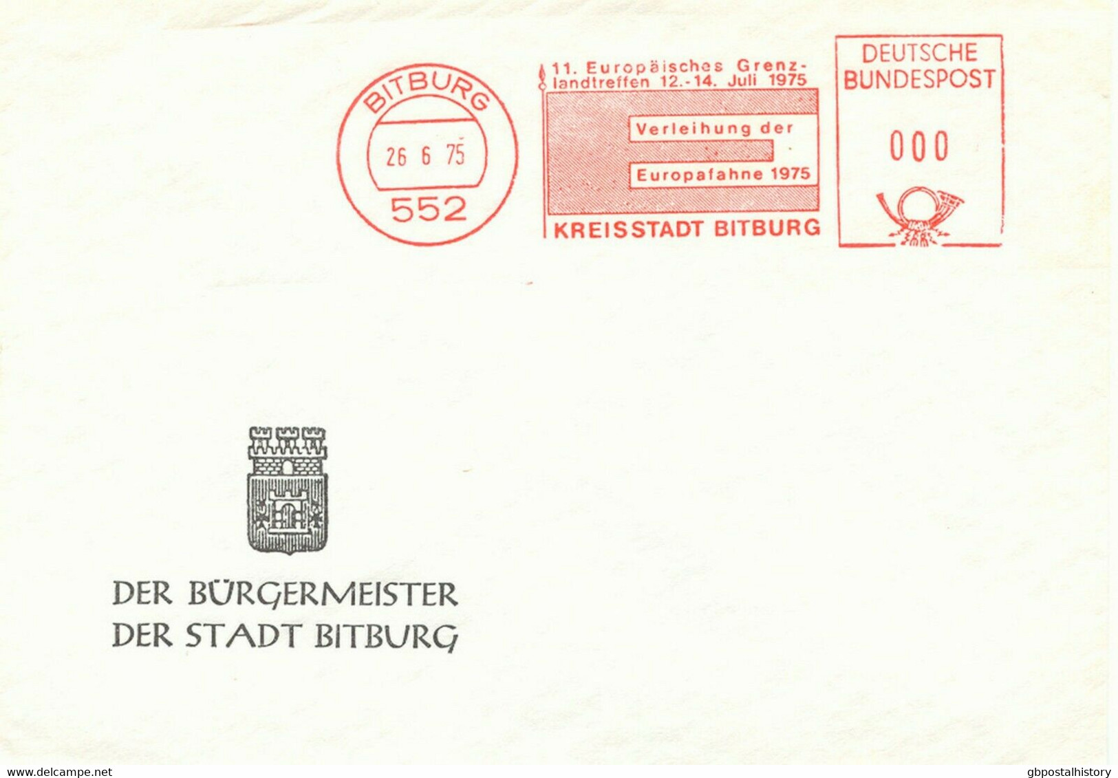 CEPT 1960/85, 5 Versch. Selt. Freistempel-Belege Zum Thema EUROPA (BRD, CH. NL) - Sammlungen