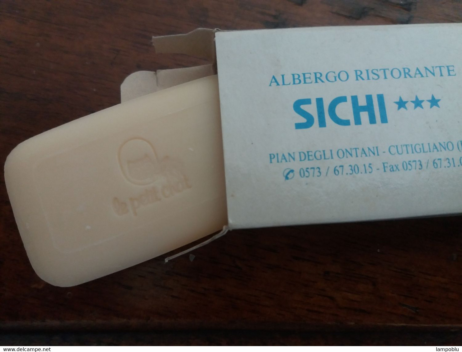 Sapone Mignon - Albergo Sichi Di Cutigliano (PT) - Vecchia Produzione - Accessoires