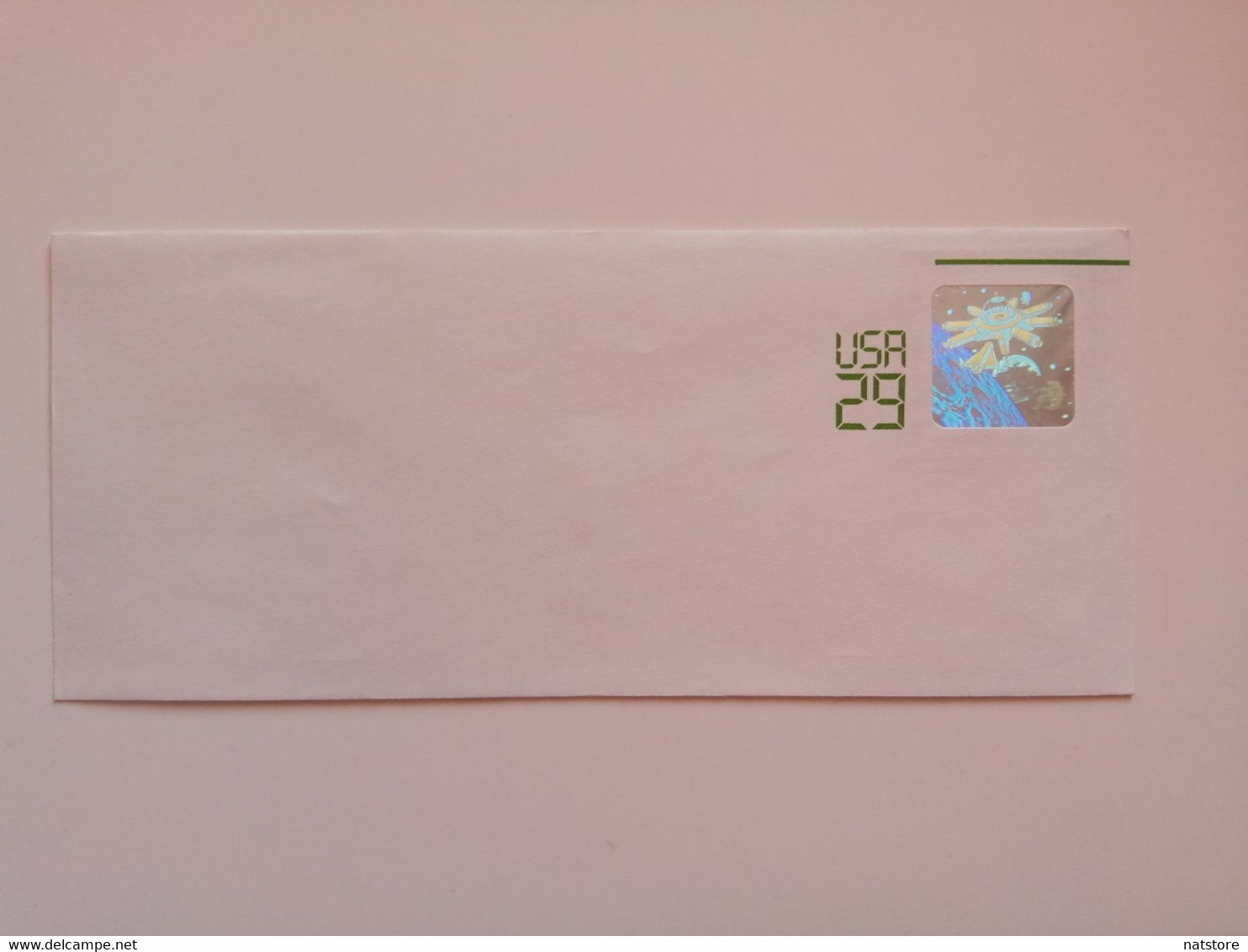 1989.USA..COVER WITH HOLOGRAM STAMP.. NEW - North  America
