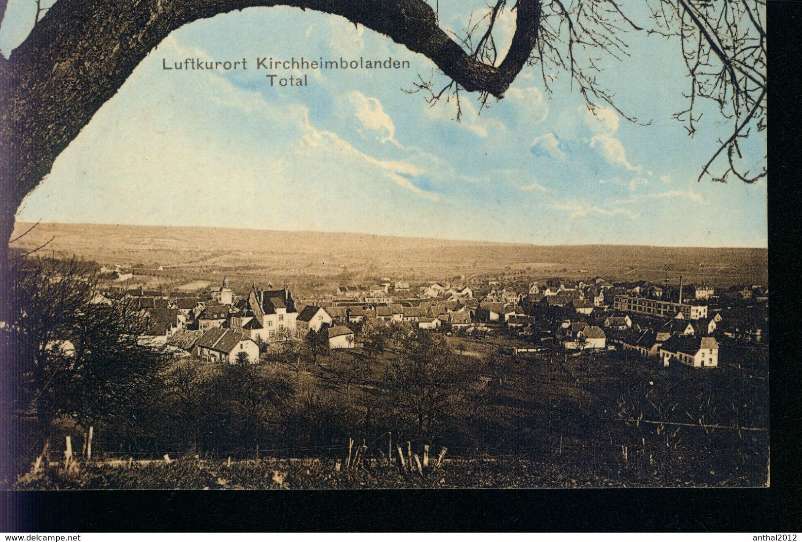 Rarität Litho Fabrikgelände Kirchheimbolanden Wohngebiet Um 1900 - Kirchheimbolanden
