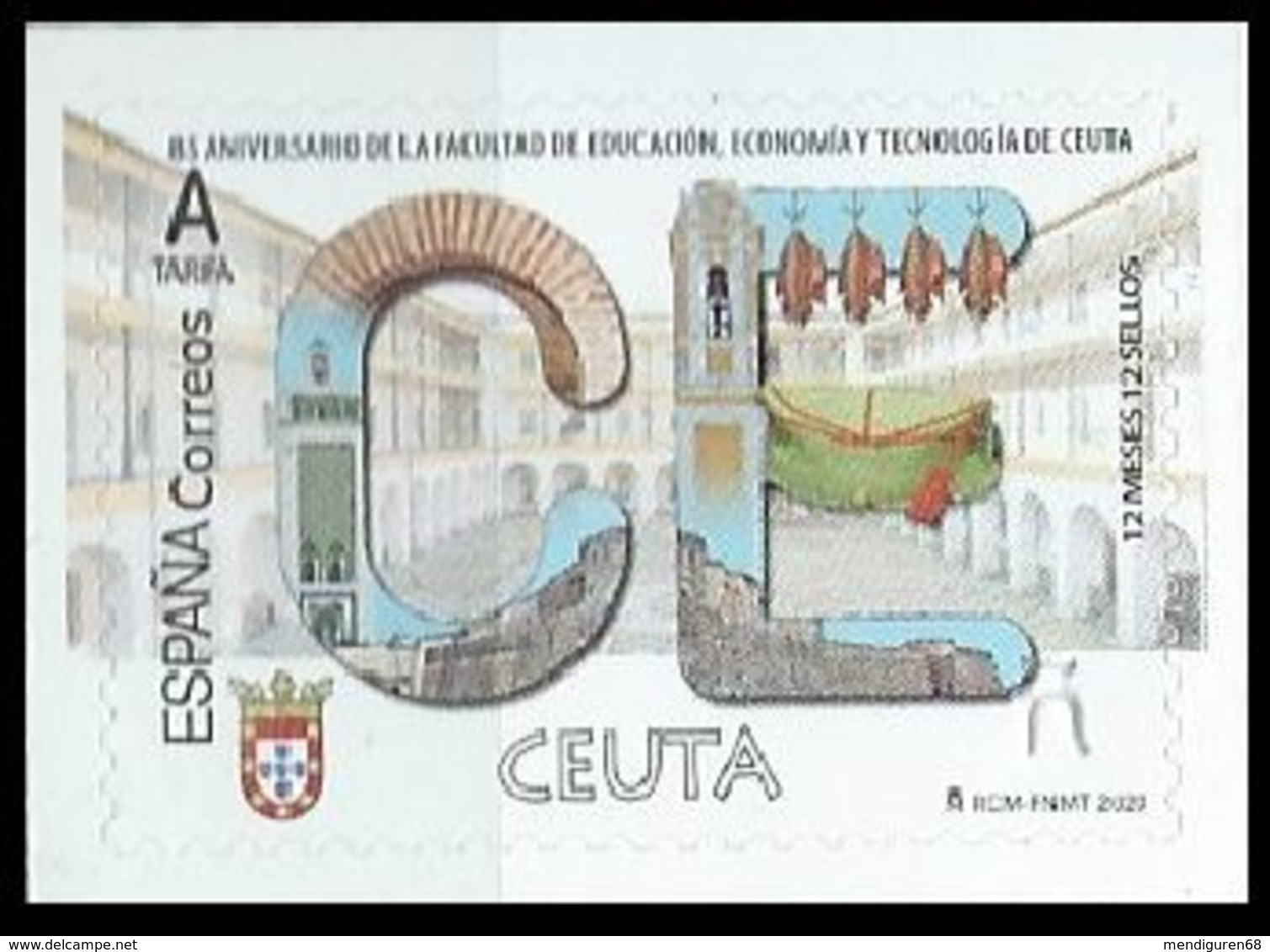 ESPAGNE SPANIEN SPAIN ESPAÑA 2020 12 MONTHS MESES 12 STAMPS SELLOS: CEUTA MNH ED 5363 MI 5420 YT 5124 SC 4401 SG 5373 - Nuevos