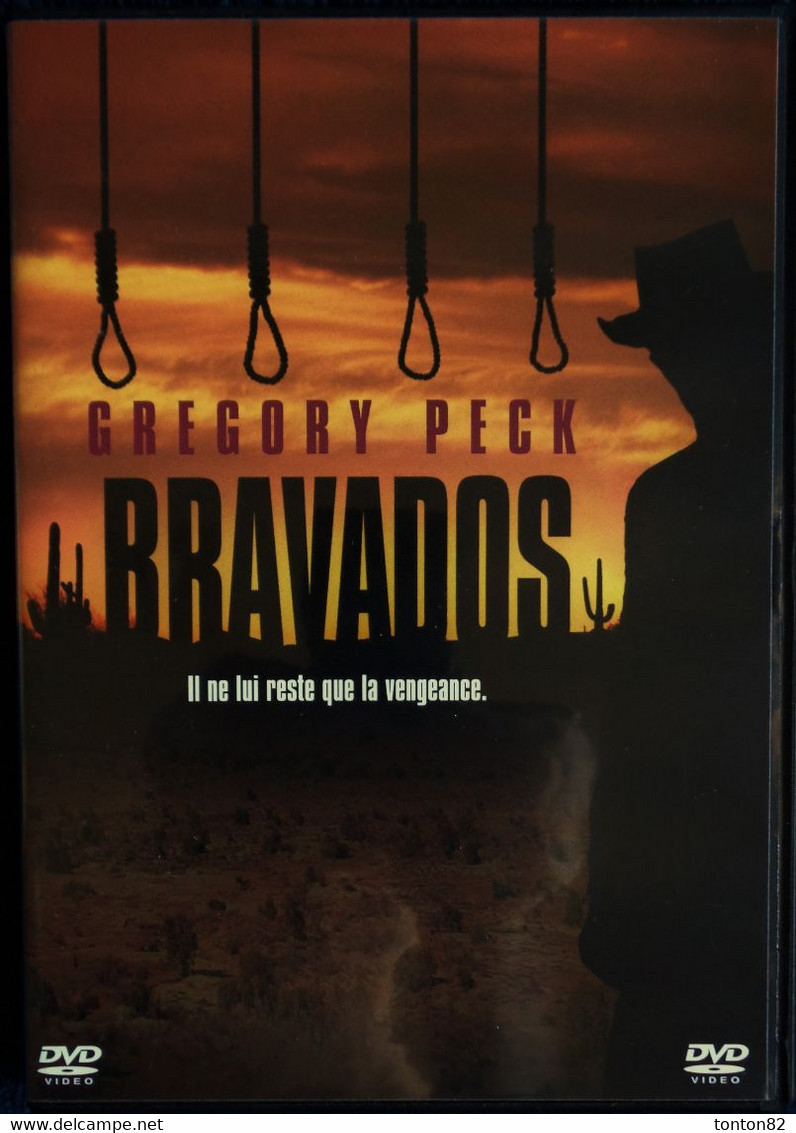BRAVADOS - Gregory Peck - Joan Collins - Stephen Boyd . - Western/ Cowboy