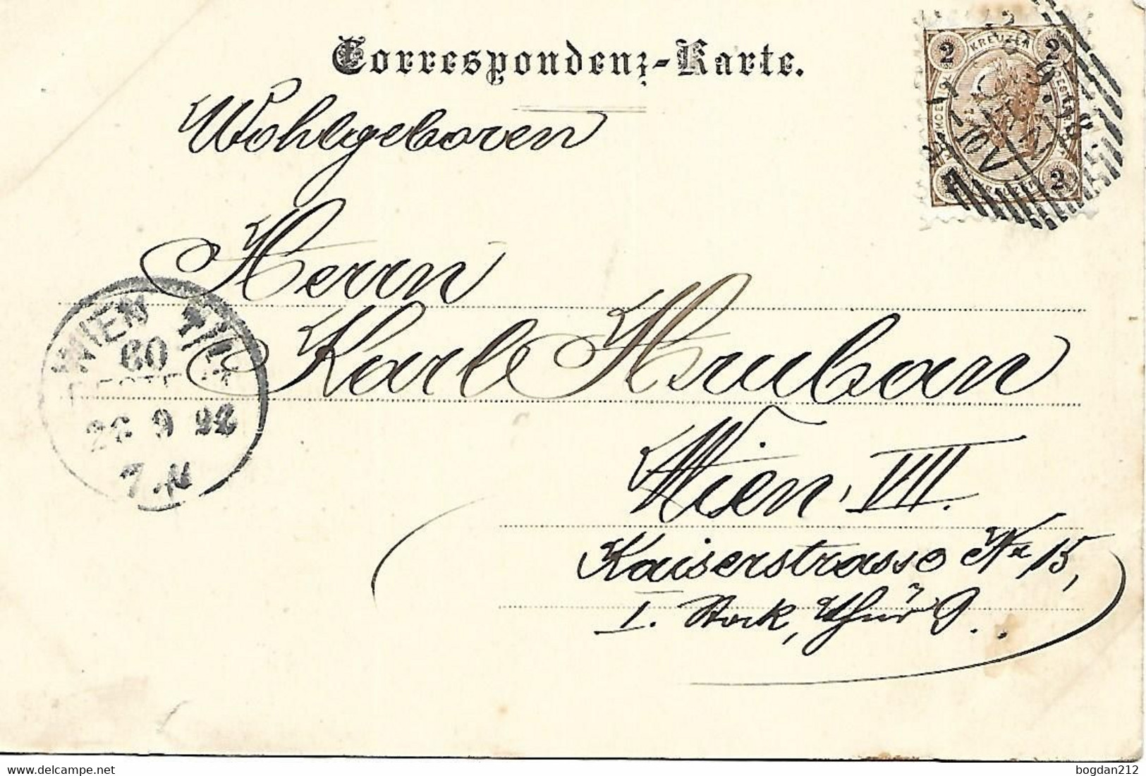 1898 - MARIA DREIECHEN , Gute Zustand, 2 Scan - Rosenburg