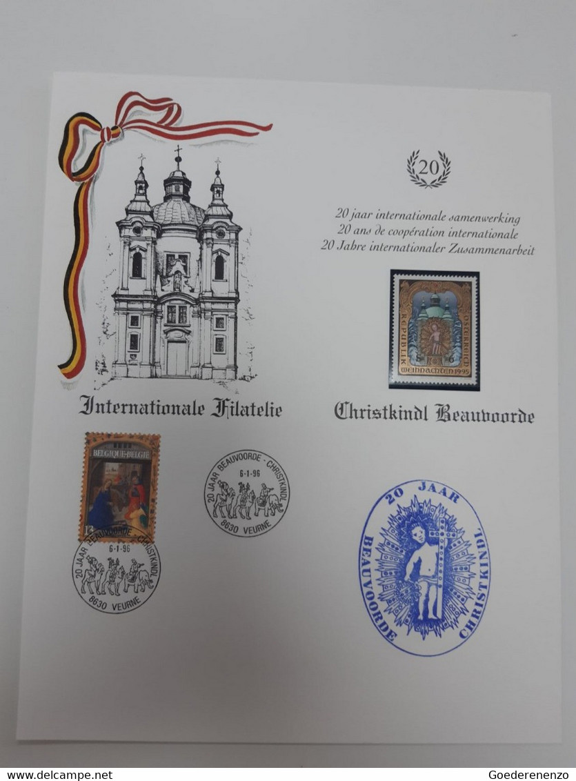 Internationale Filaterie 1996 - Cartas Commemorativas - Emisiones Comunes [HK]